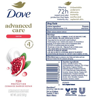 Artwork (Dove Advanced Care Revive Antiperspirant Deodorant Ap   Artwork)